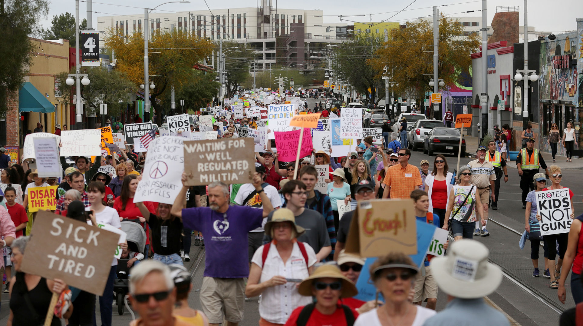 March for our Lives protest in Tucson